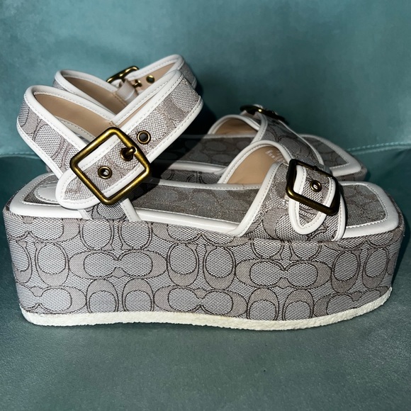 COACH Naomi Platform Sandals - Picture 2 of 4